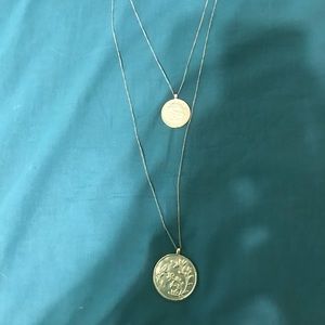 Anthropologie double layer necklace